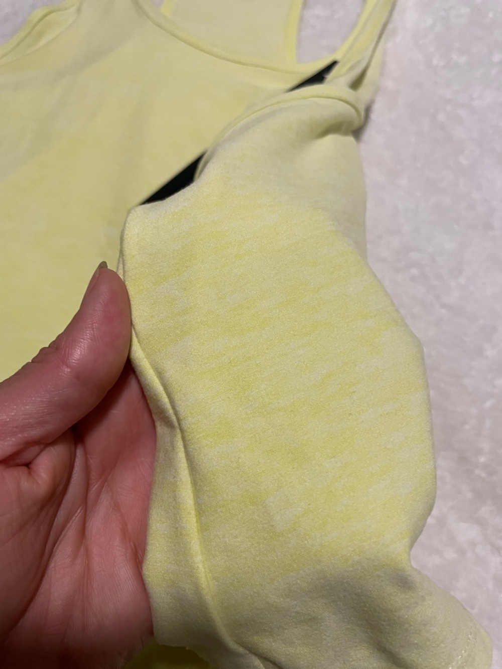 Yellow Racerback Tank Top - Picture 4 of 5